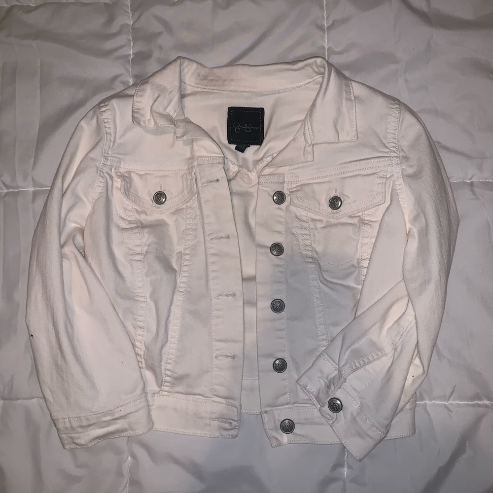 White Jean jacket